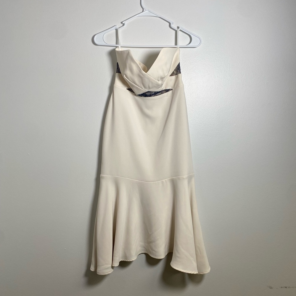 Karina Grimaldi Cream Devon Dress